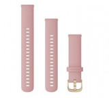 GARMIN ERSATZARMBAND 18MM SILIKON ROSA/WEISSGOLD SCHNALLE 010-12932-03 GARMIN