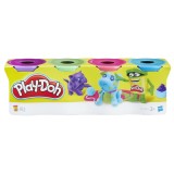 PACHET 4 CUTII DIVERSE CULORI, Play-Doh