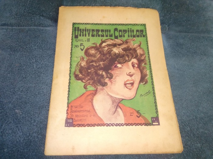REVISTA UNIVERSUL COPIILOR NR 5 1927