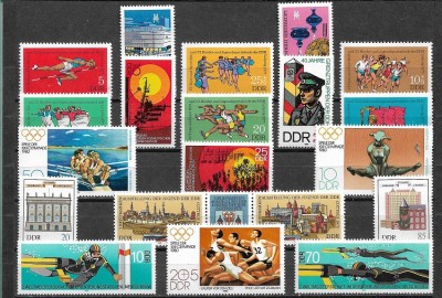 C2758 - lot timbre nestampilate Germania DDR foto