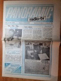 ziarul panoramic radio-tv 27 ianuarie - 2 februarie 1992