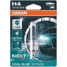 Bec Osram H4 P43T 12V 60/55W Cool Blue Intense Next Generation Extra White Look 5000K +100% Blister 64193CBN-01B