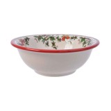 Cumpara ieftin Bol - Snowman - White and Colours | Kaemingk
