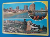 CPIB 23070 CARTE POSTALA - VENUS. PLAJA, HOTEL &quot;VULTURUL&quot;, VEDERE GENERALA, VEDERE, CIRCULATA, 1976, STAMPILE, TIMBRU, AUTOTURISM, Fotografie
