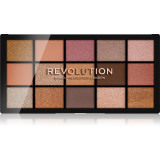 Makeup Revolution Reloaded paleta farduri de ochi culoare Fundamental 15x1,1 g