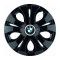 Set 4 Capace Roti Top Negru R16, Compatibil Cu BMW