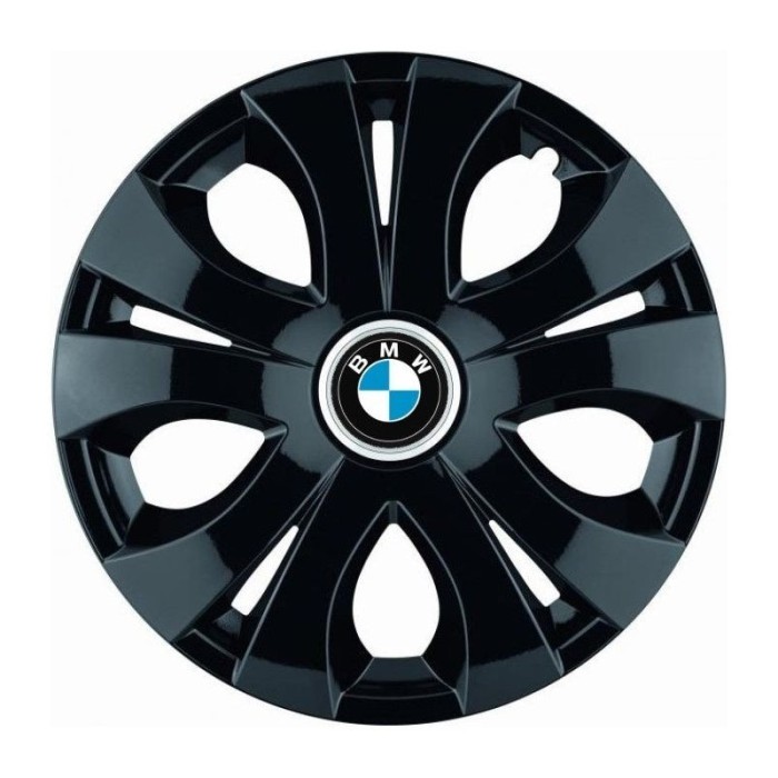 Set 4 Capace Roti Top Negru R16, Compatibil Cu BMW