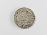 Moneda argint 2 franci 1908 Elvetia #4047