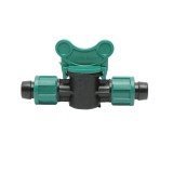 Robinet egal pentru tub de picurare D17x17 mm PN4, pentru irigatii