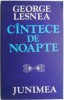 Cantece de noapte - George Lesnea - Carte de Poezie Beletristica