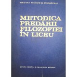 Cornelia Grunberg - Metodica predării filozofiei &icirc;n liceu (editia 1983)