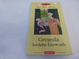 Greseala lordului Emsworth - Wodehouse