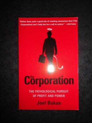 JOEL BAKAN - THE CORPORATION foto