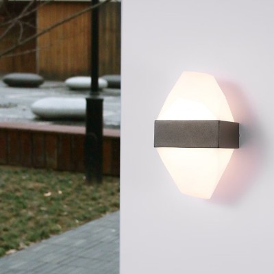 Aplica LED Exterior AX211BK 10W Negru ModernLight Concept foto