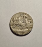 Italia 2 Lire 1911 Quadriga Piesa Rara de Colectie, Europa