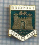 AX 335 INSIGNA BOWLING - BRIDPORT -BOWLING CLUB -MAREA BRITANIE