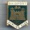 AX 335 INSIGNA BOWLING - BRIDPORT -BOWLING CLUB -MAREA BRITANIE