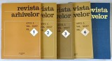 REVISTA ARHIVELOR , VOLUMELE I - V ( VOLUMUL V SUPLIMENT ) , ANUL L , VOLUMUL XXXV , 1973 *AN COMPLET