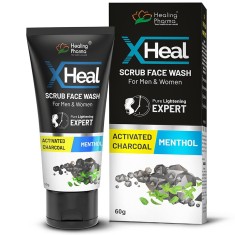 Lotiune de Spalare, Healing Pharma, X Heal, Efect de Curatare Profunda cu Carbune Activat, 60ml
