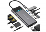 Cumpara ieftin Statie de andocare NOVOO Hub USB C, 12 in 1 - RESIGILAT