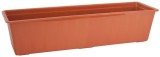 Jardiniera AGRO IS600 teracota 60 cm, 11 L, din PP pentru balcon si terasa