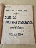 Curs de doctrina etnografica - Prof. Simion Mehedinti - 1934