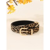 Cumpara ieftin Curea dama animal print - 157952