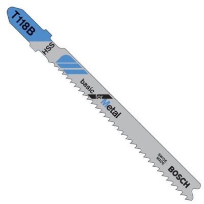 Bosch Set 3 panze ferastrau vertical T 118 B Basic for Metal, 92mm ProAdvanced PowerfulTools foto