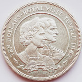 675 Tuvalu 10 Dollars 1982 Elizabeth II (Royal Visit) 35g km 15 argint