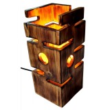 Decoratiune din lemn cu decupaje pentru masa - cod aac0356