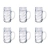 Bierglas, Bierkrug, Ma&szlig;krug, Bierseidel 6er Set Biergl&auml;ser, Diamond - 0,5 Liter