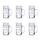 Bierglas, Bierkrug, Ma&szlig;krug, Bierseidel 6er Set Biergl&auml;ser, Diamond - 0,5 Liter