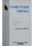 Nicolae Barna - Comentarii critice (editia 2001)