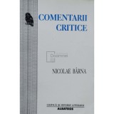 Nicolae Barna - Comentarii critice (Editia: 2001)