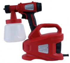 Pistol de vopsit cu compresor 600W, ?2.5mm, 900ml, RD-SGC06, Raider Power Tools foto