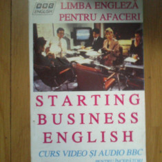 g1 Limba engleza pentru afaceri - Starting business english