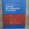 Aplicatii ale matematicii in practica - Cerchez Mihu - Carte de Matematica