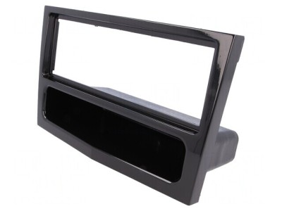 Cadru radio Opel 1 DIN negru lucios foto
