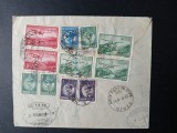ROMANIA 1932- plic circulat -Londra, aviatie.