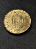 B 11 Moneda 100 Pesos 1980 Argentina - Magnetica - General Jos&eacute; de San Mart&iacute;n
