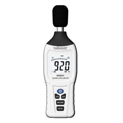 Sonometru Velleman DEM201, 30-130 dB foto