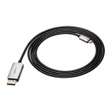 Cablu Amazon Basics DisplayPort la USB-C, 4Kx2K 60Hz, 1.8 metri, negru - RESIGILAT