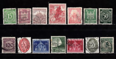 A7 T4 147 - Timbre foarte vechi - Germania foto