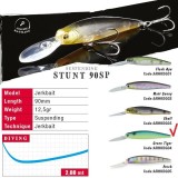 VOBLER COLMIC HERAKLES STUNT 90SP 9.0cm 12.5 g Green Tiger