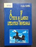 STUDII SI ESEURI DE LITERATURA UNIVERSALA - OVIDIU DRIMBA