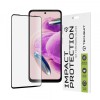 Folie de protectie Ecran Techsuit pentru Xiaomi Redmi Note 12S, Sticla Securizata, Full Glue, 111D, Neagra