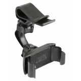 Suport telefon auto pentru parasolar Lampa Visor Snap, 55-80 mm, reglabil