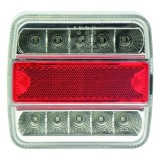 Lampa auto Carpoint pentru remorca cu 10 leduri 12V , 100x100x37mm , 1 buc. AutoDrive ProParts