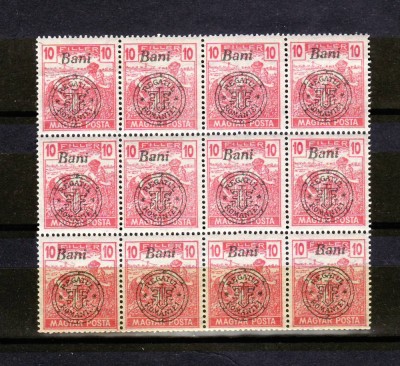 Romania 1919 Emisiunea Cluj Bloc 12t. MNH foto