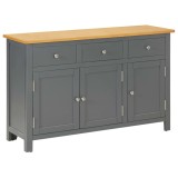 Cumpara ieftin Dulap, 110x33,5x70 cm, lemn masiv de stejar